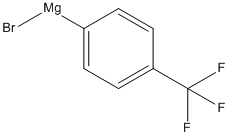 (4-Trifluoromethylphenyl)magnesium bromide's structure