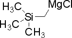 (Trimethylsilyl)methylmagnesium chloride's structure
